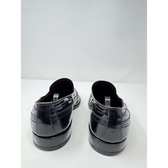 Allen Edmonds Berwick Mens Dress Shoes Black Leather Tassel Wingtip Loafer US 10 main image 6